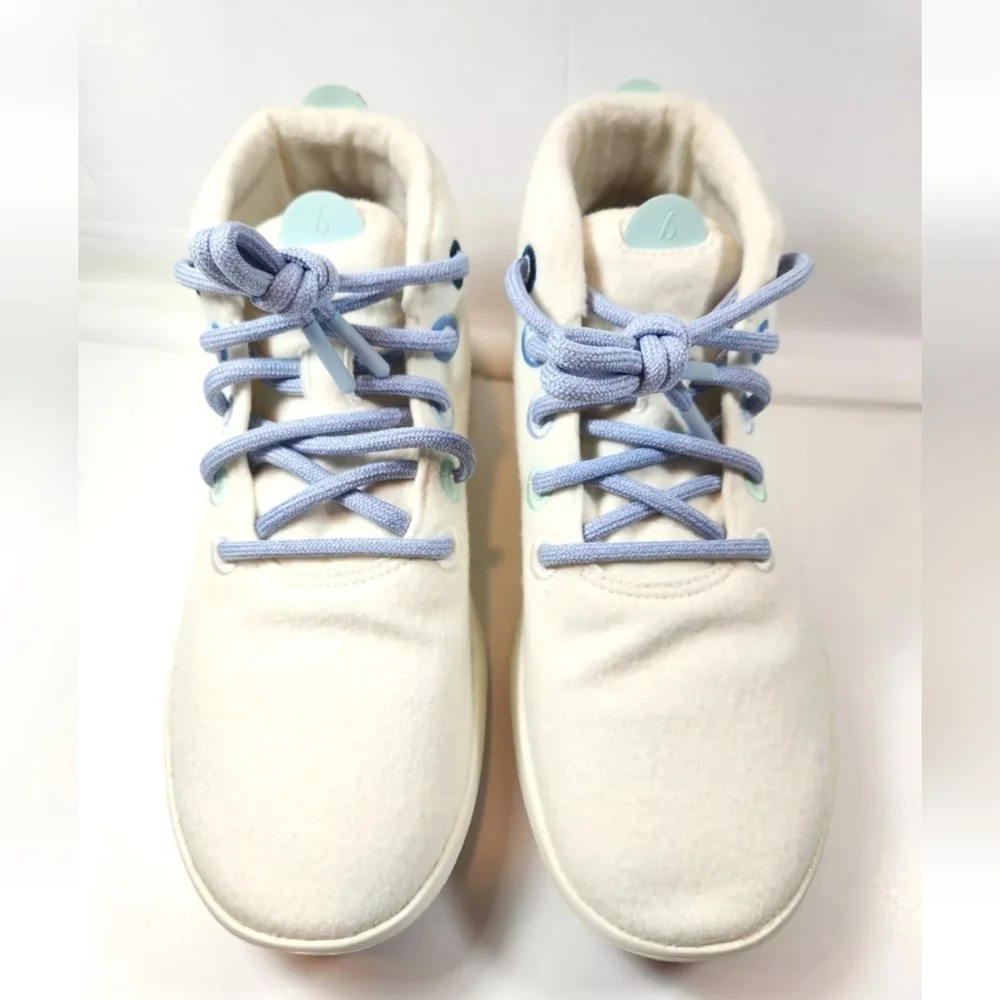 Allbirds Size 9 Wool Runner Up Mizzles Frost White High Top Women Comfort